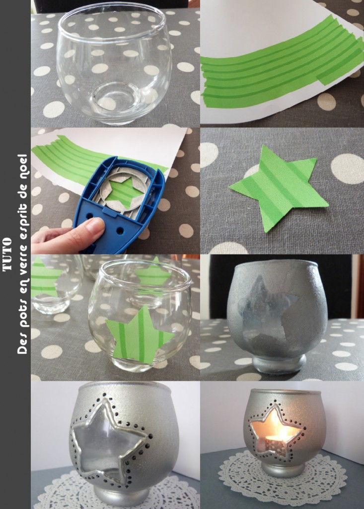 DIY decore un pot en verre