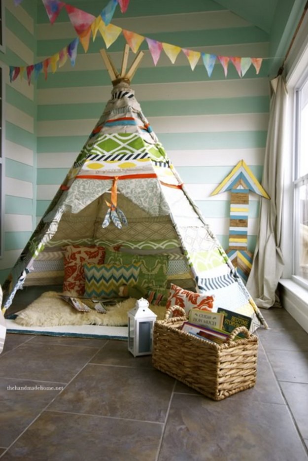 diy Teepee enfant