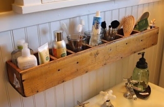 Voici des astuces DIY pour tout ranger dans une salle de bain